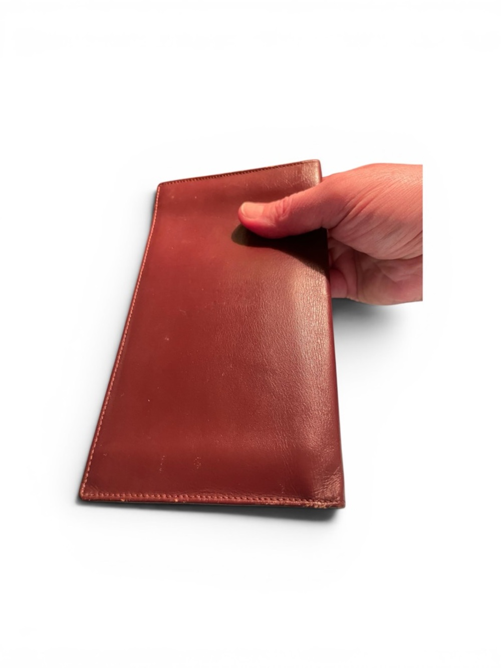 Vintage Cartier Paris "Must de Cartier" Bordeaux Leather Long Wallet - Picture 10 of 14